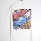 Vintage NHRA Drag Racing T Shirt Mens Large White Kurt Johnson from propervintagecanada
