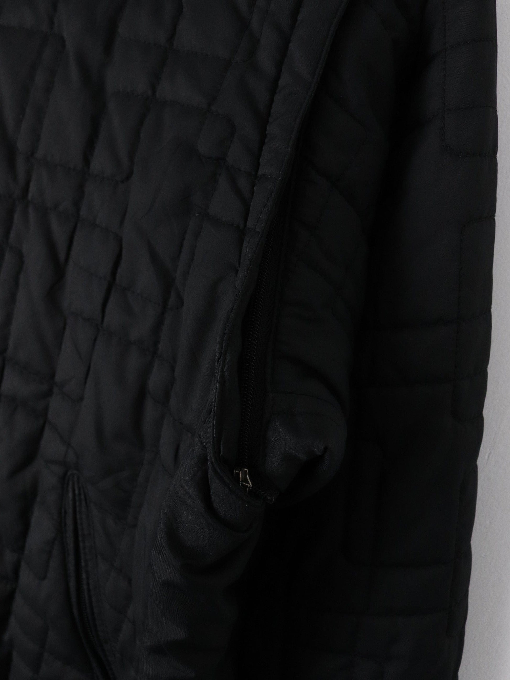 Vintage Nike ACG Jacket Womens Large Black Quilt Coat Outdoors Layer 3 from propervintagecanada