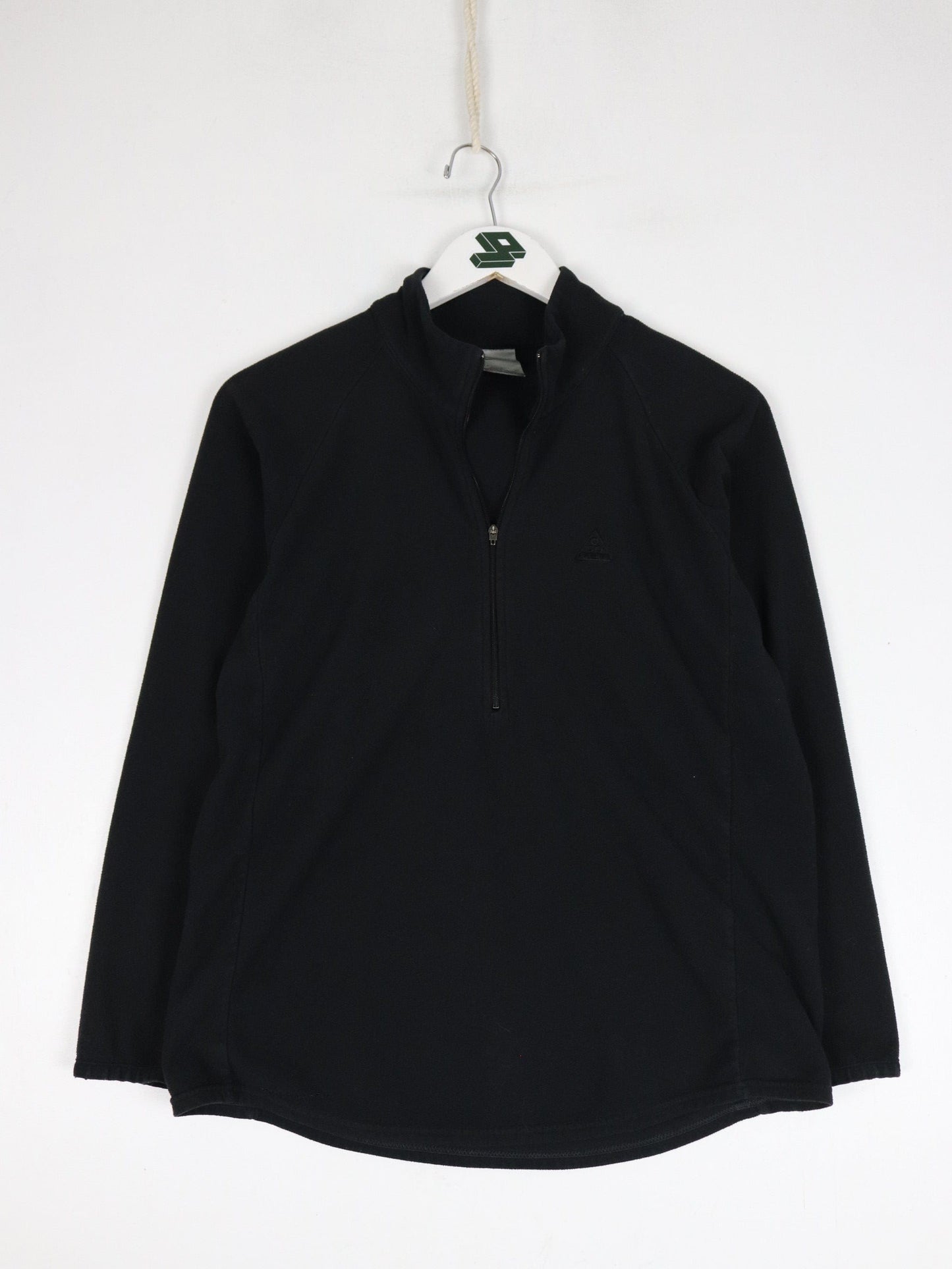 Vintage Nike ACG Sweater Womens Medium Black Lightweight Fleece from propervintagecanada