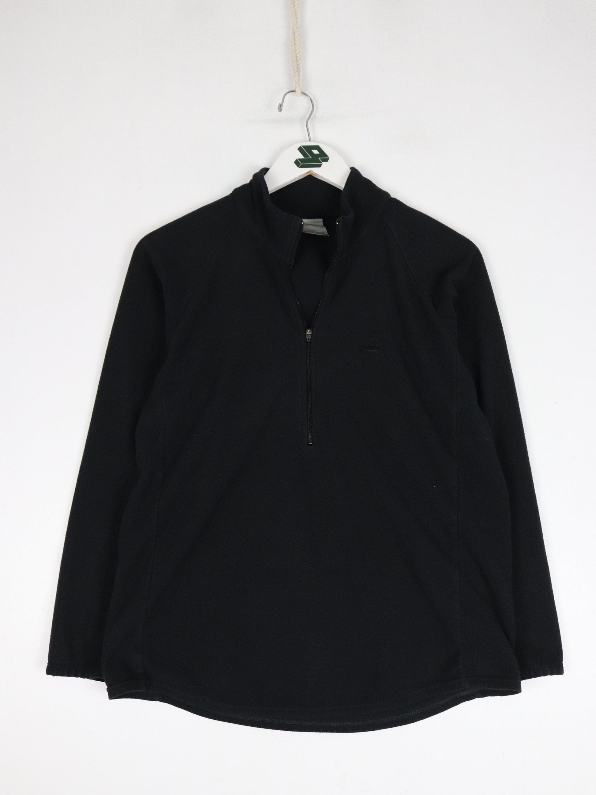 Vintage Nike ACG Sweater Womens Medium Black Lightweight Fleece from propervintagecanada