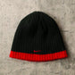 Vintage Nike Beanie Youth Black Swoosh Skully from propervintagecanada