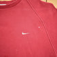 Vintage Nike Embroidered Mini Swoosh Raglan Crewneck Sweatshirt Men's 2XL from propervintagecanada