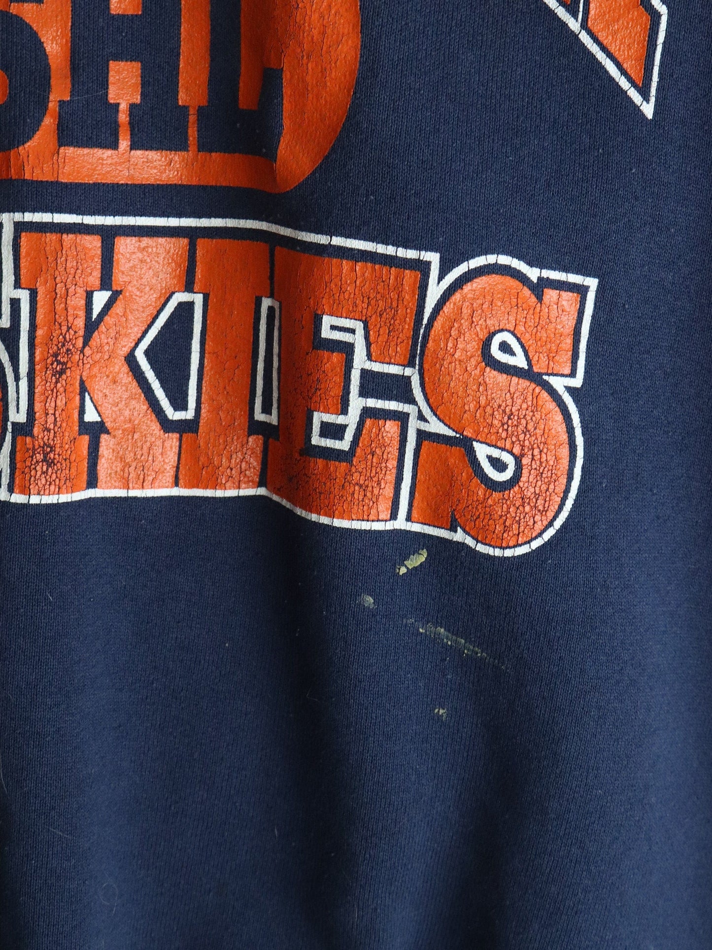 Vintage North Iowa Huskies Sweatshirt Mens XL Blue from propervintagecanada