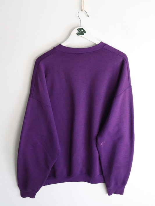 Vintage Northwestern University Sweatshirt Mens 2XL Purple