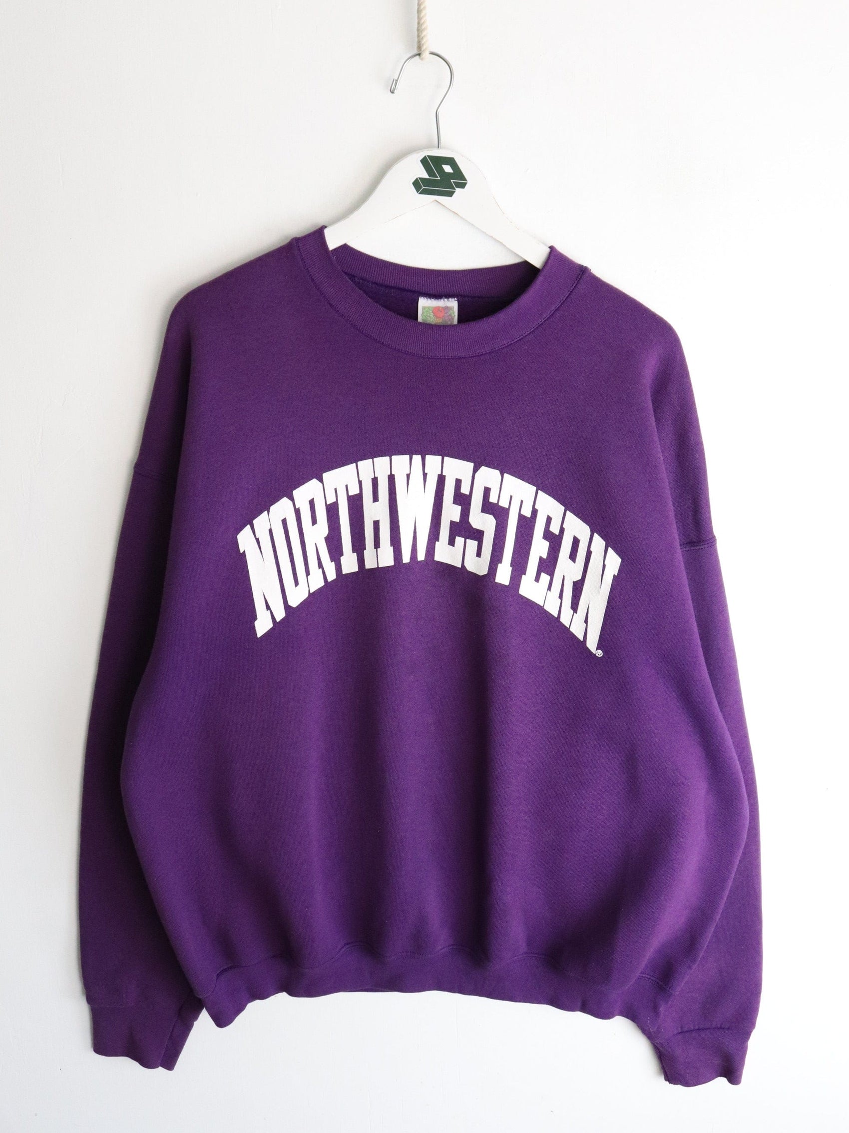 Vintage Northwestern University Sweatshirt Mens 2XL Purple