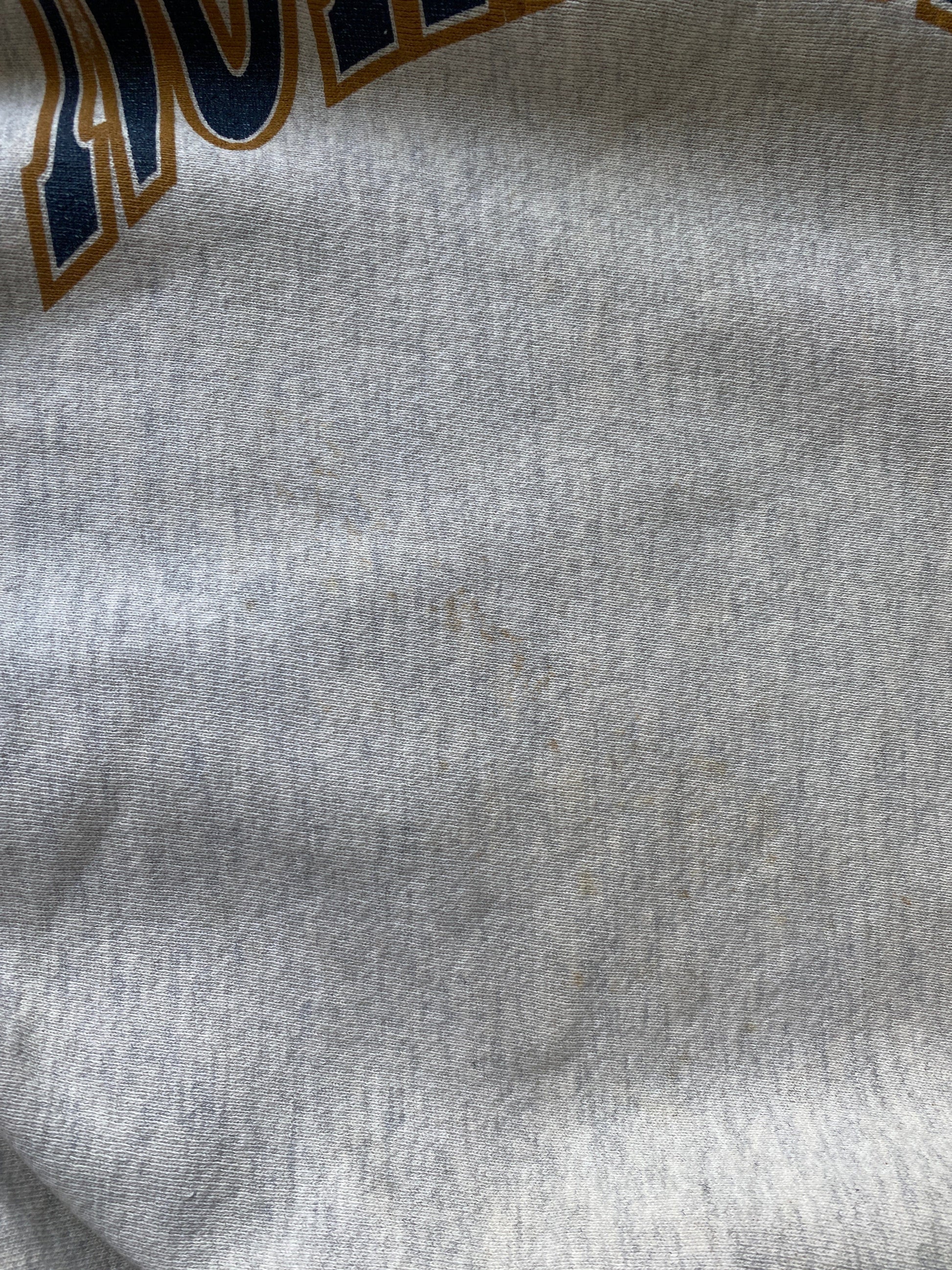 Vintage Notre Dame Sweatshirt Mens Large Grey from propervintagecanada