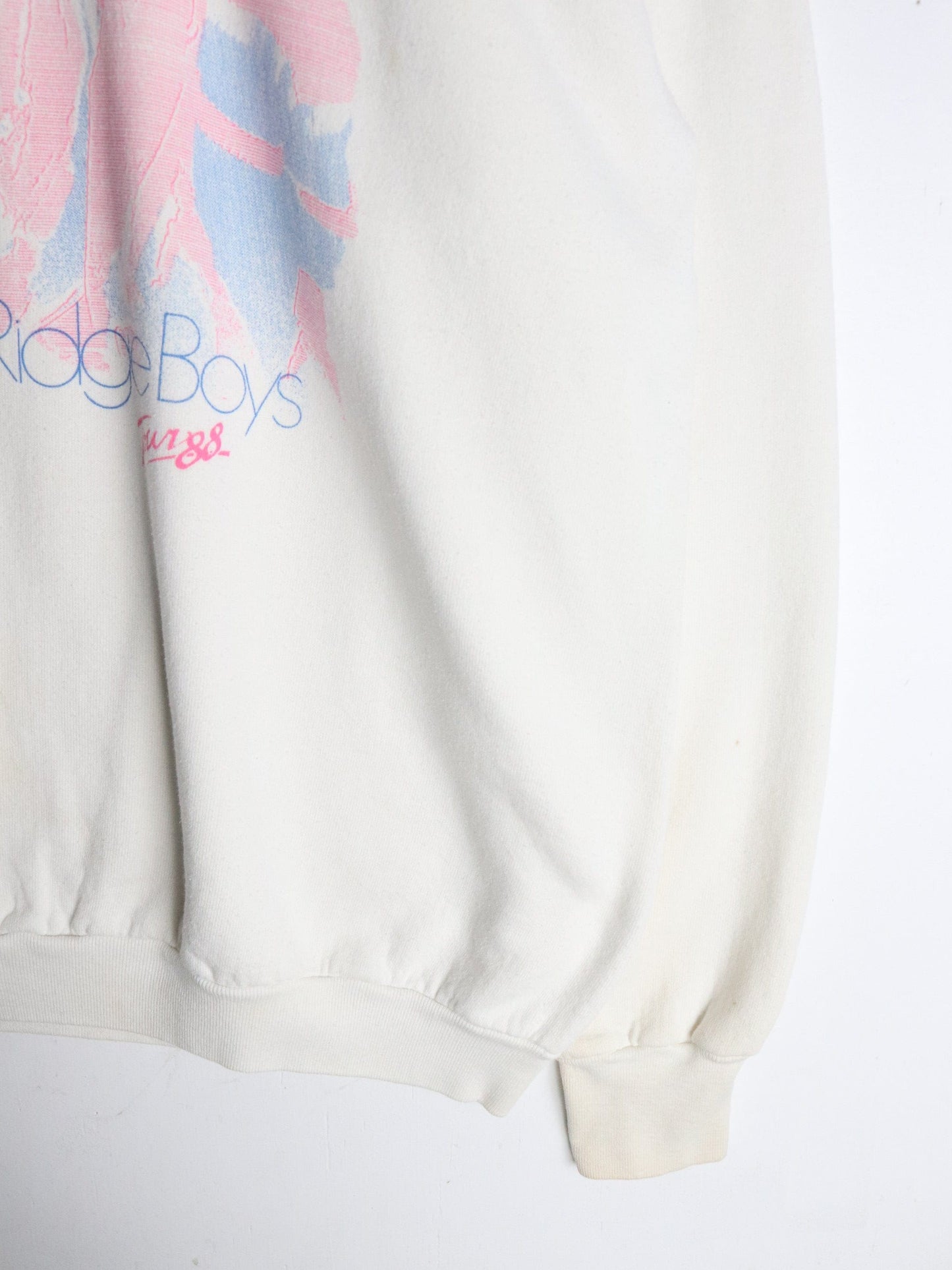 Vintage Oak Ridge Boys Sweatshirt Fits Mens Large White 90s from propervintagecanada