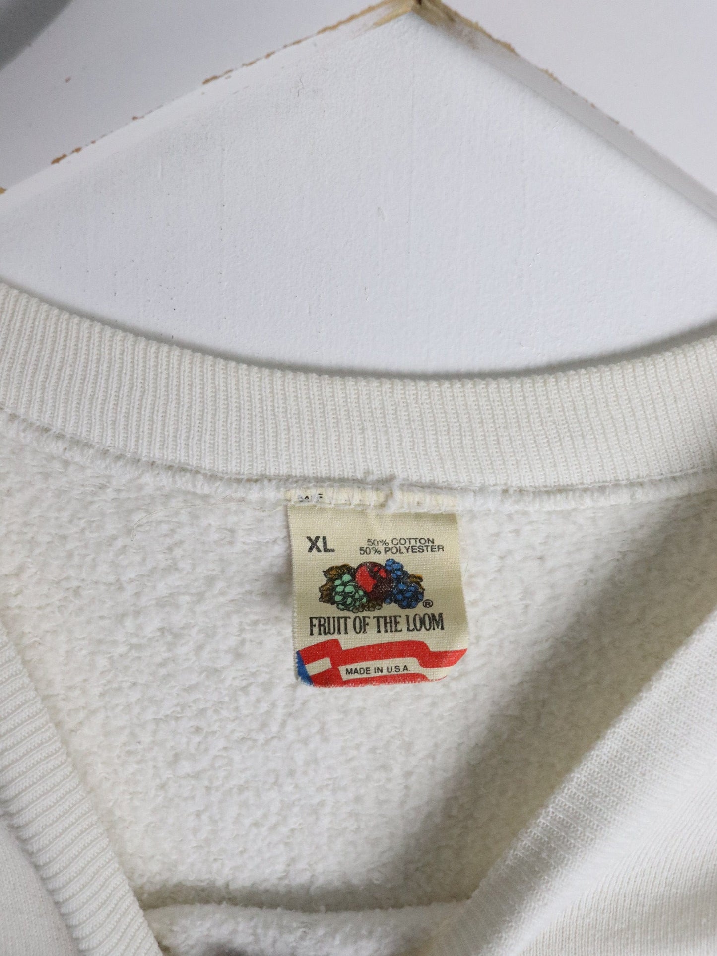 Vintage Oak Ridge Boys Sweatshirt Fits Mens Large White 90s from propervintagecanada