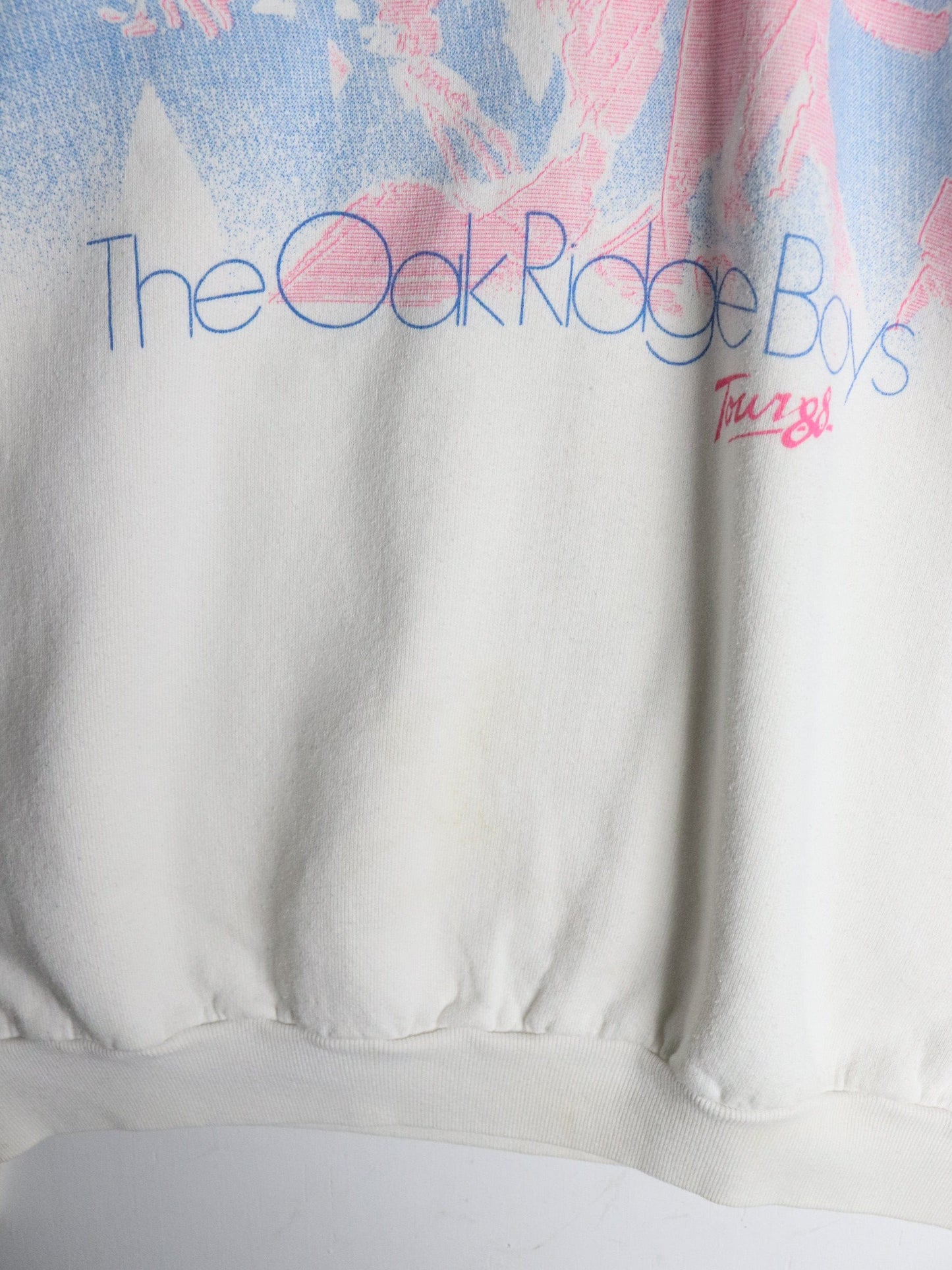 Vintage Oak Ridge Boys Sweatshirt Fits Mens Large White 90s from propervintagecanada