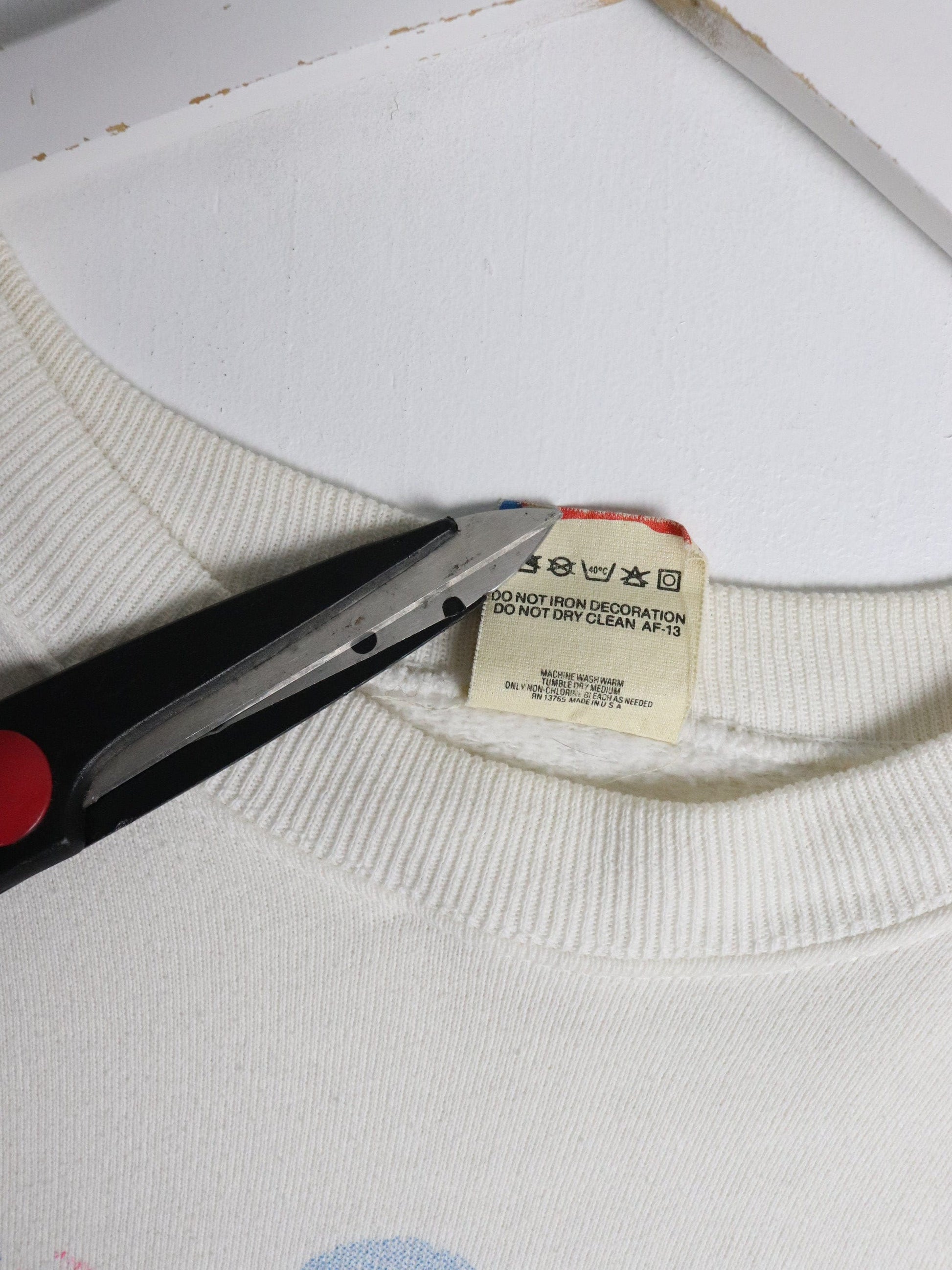 Vintage Oak Ridge Boys Sweatshirt Fits Mens Large White 90s from propervintagecanada