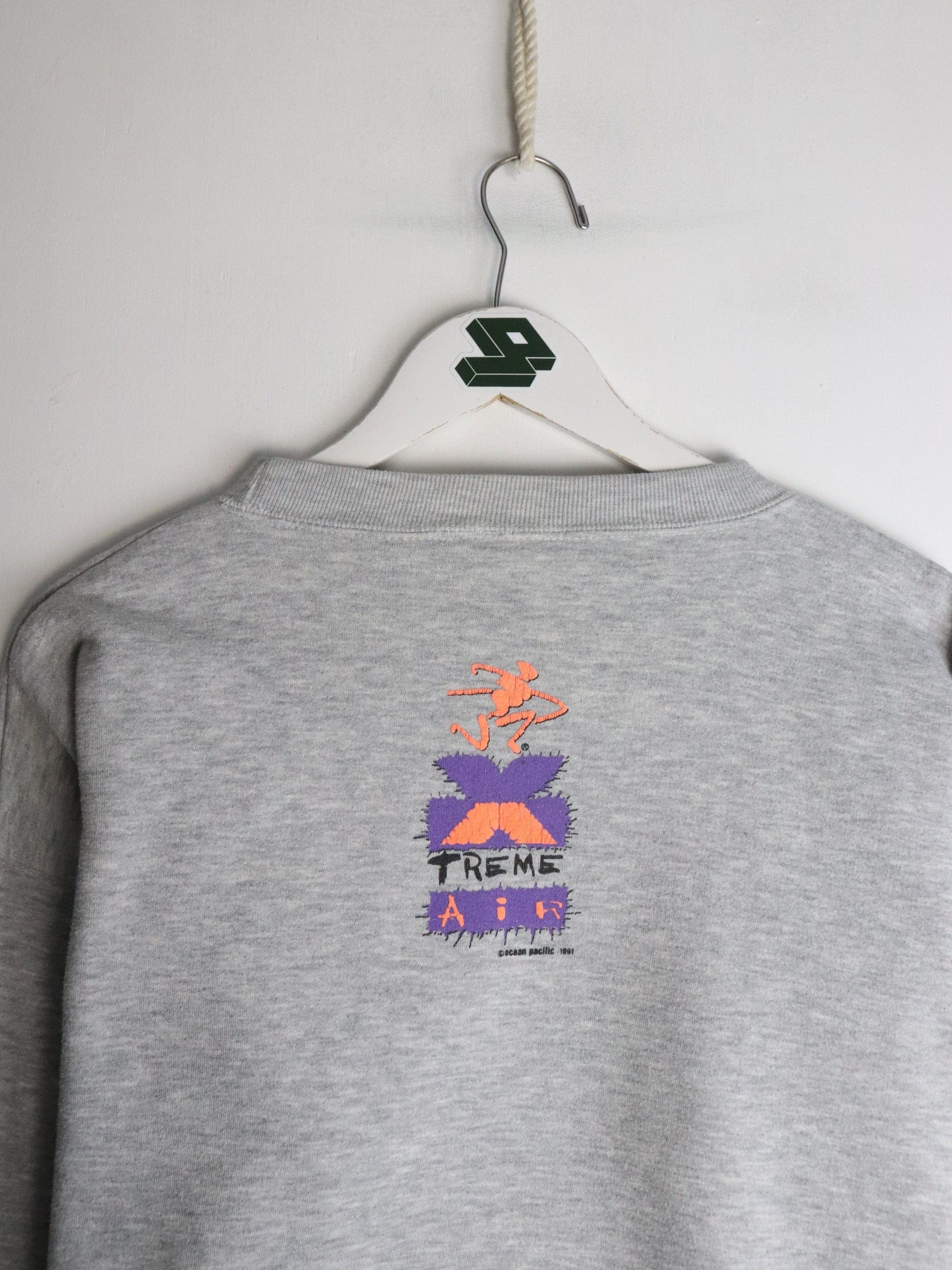Vintage Ocean Pacific Sweatshirt Mens Medium Grey from propervintagecanada