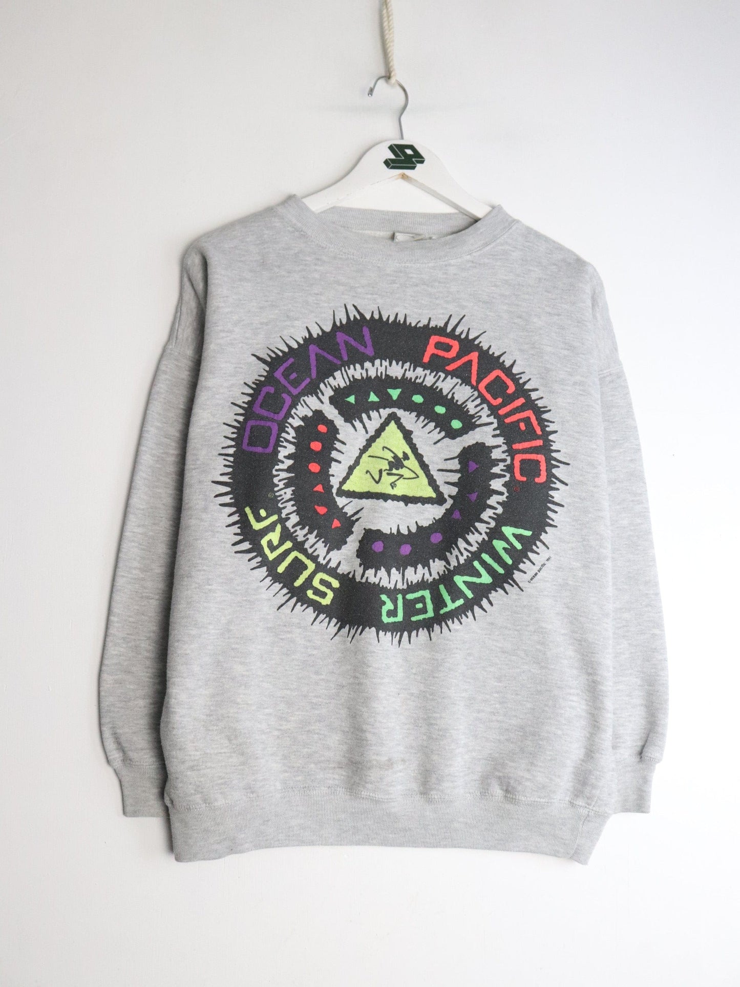 Vintage Ocean Pacific Sweatshirt Mens Medium Grey from propervintagecanada