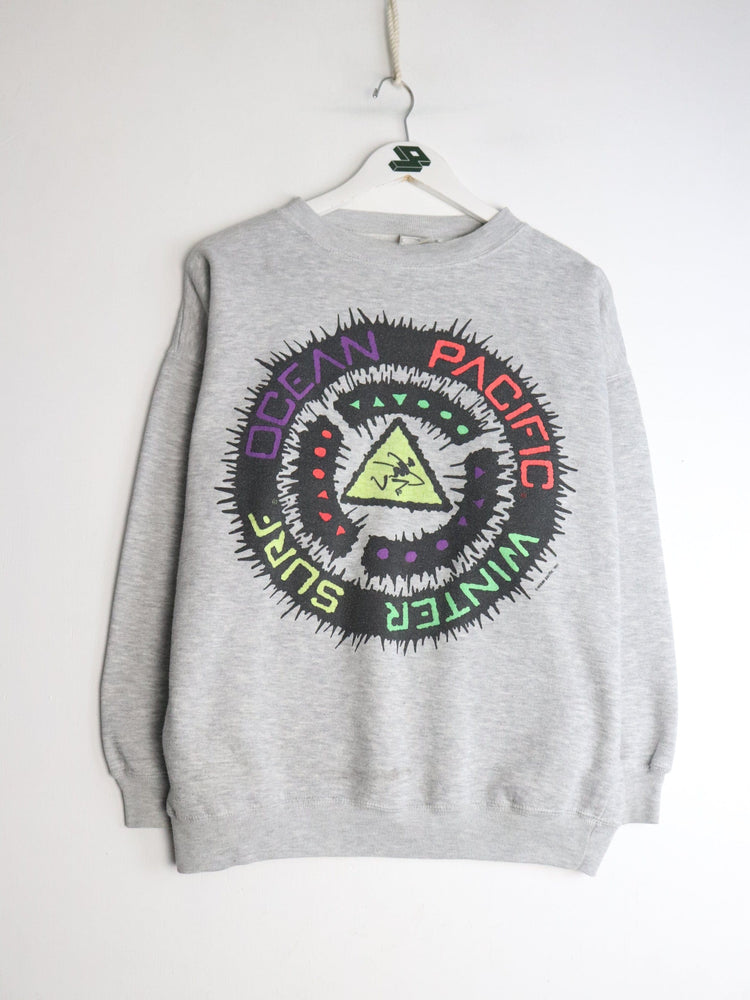 Vintage Ocean Pacific Sweatshirt Mens Medium Grey from propervintagecanada