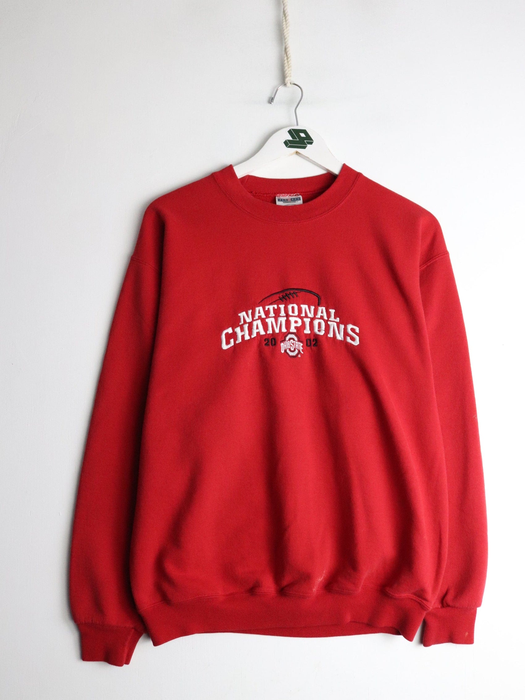 Vintage Ohio State Buckeyes Sweatshirt Mens Medium Red College Football