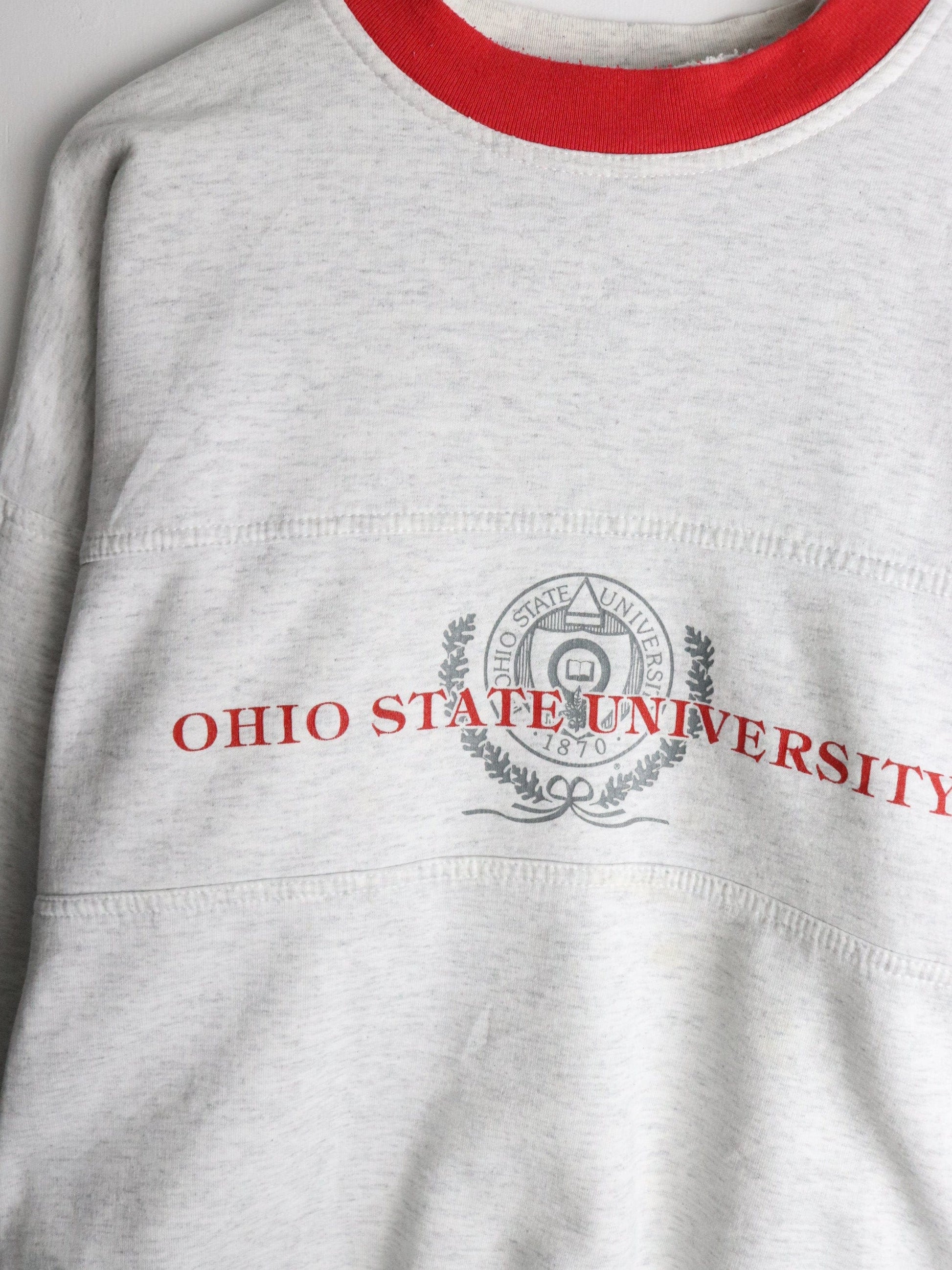 Vintage Ohio State Buckeyes Sweatshirt Mens XL Grey College from propervintagecanada