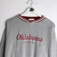 Vintage Oklahoma Sooners Sweatshirt Mens Medium Grey College
