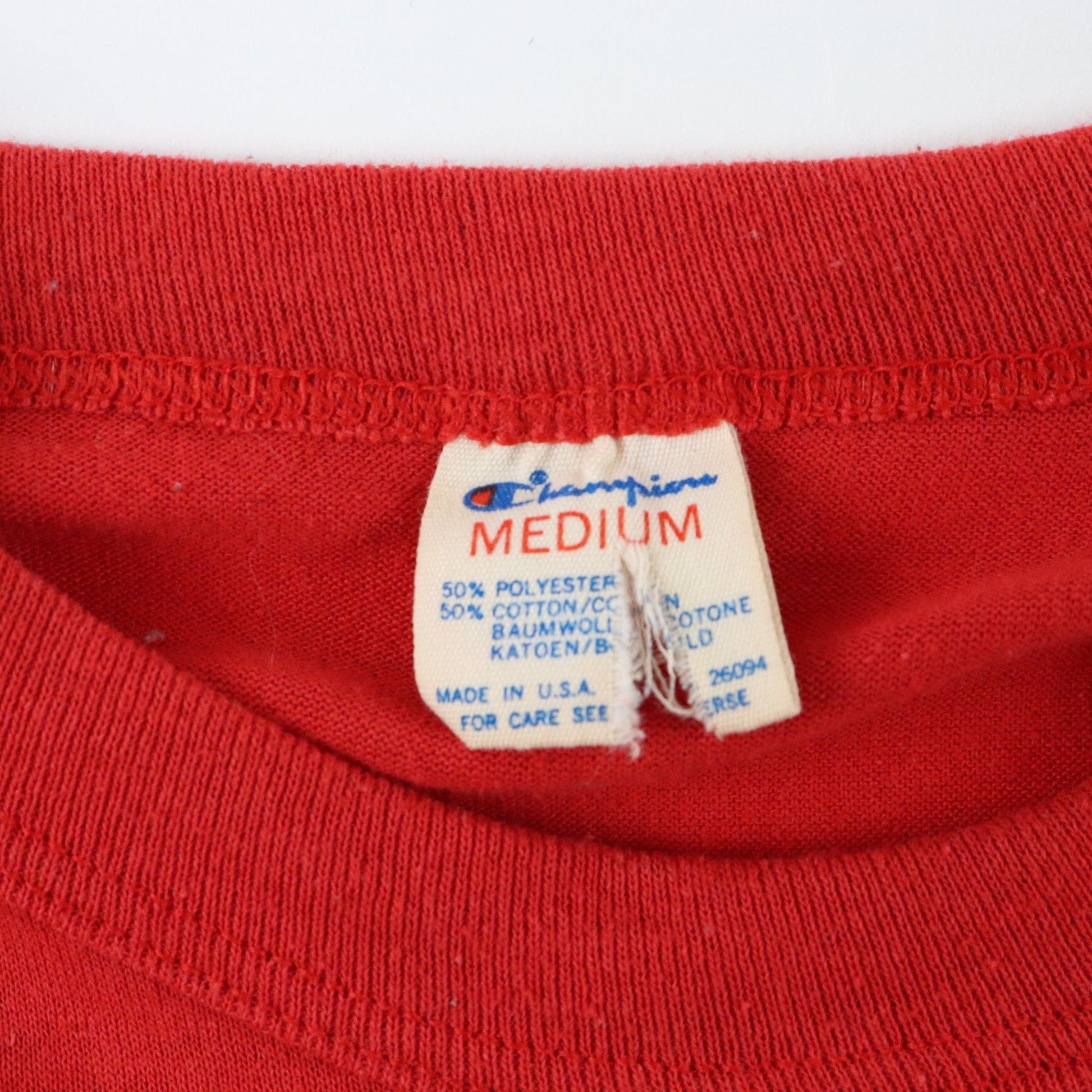 Vintage Operation Desert Storm T Shirt Mens Medium Red USA Military 90s