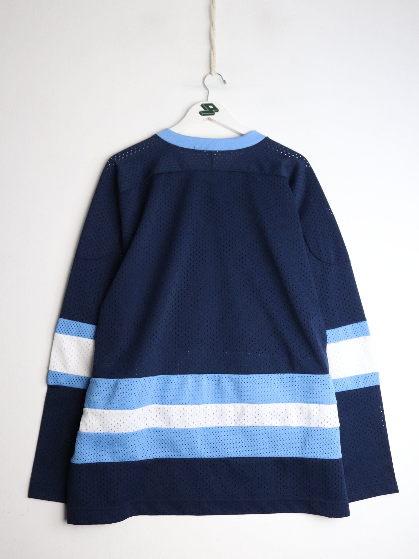 Vintage Opti Sportswear Hockey Jersey Mens 2XL Blue from propervintagecanada