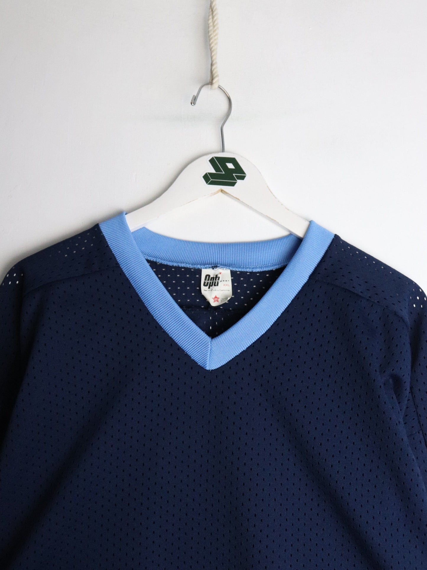 Vintage Opti Sportswear Hockey Jersey Mens 2XL Blue from propervintagecanada