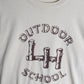 Vintage Outdoor School T Shirt Fits Mens Large Beige 80s from propervintagecanada