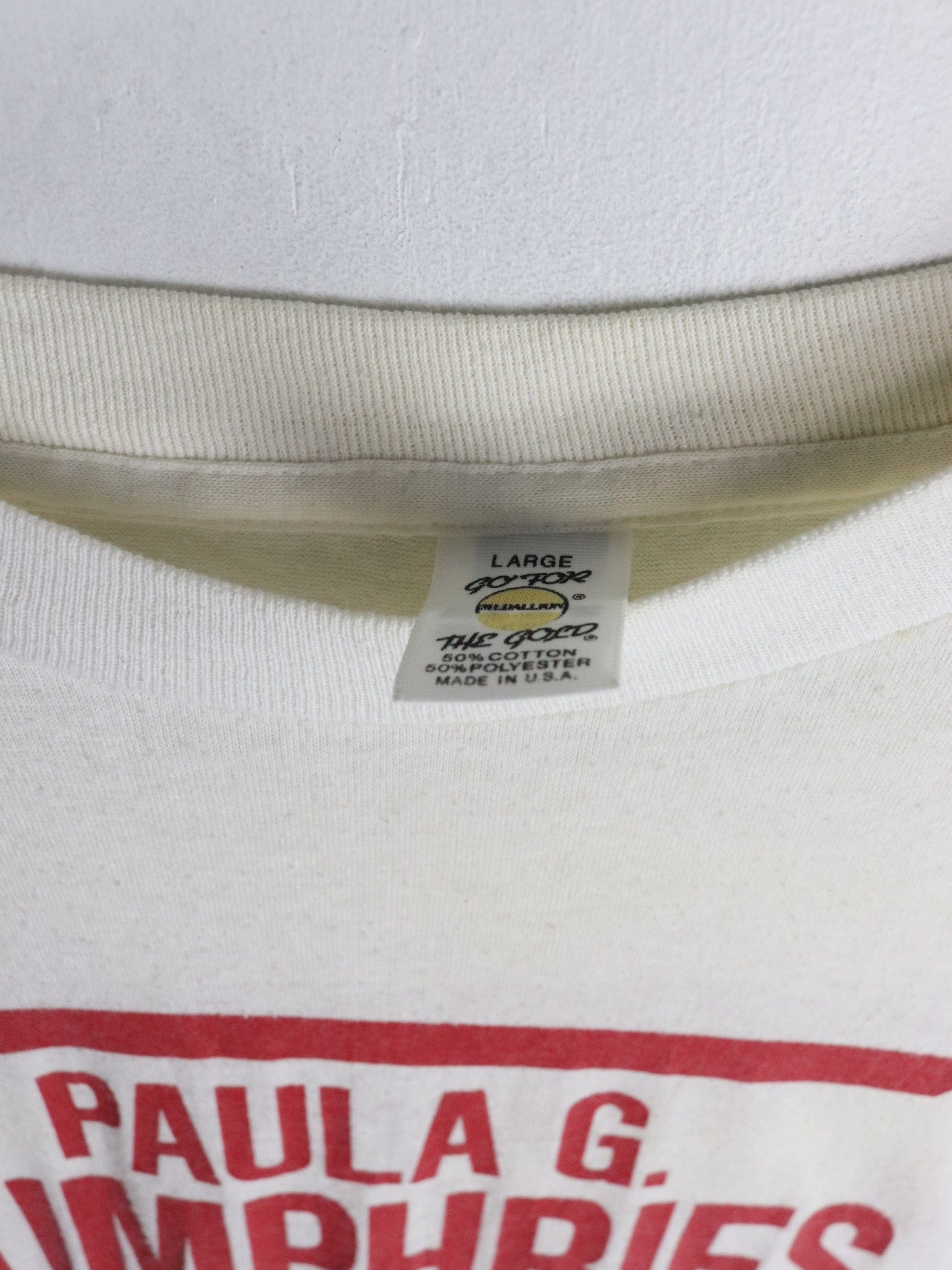 Vintage Paula G. Humphries 36th District Judge T Shirt Mens Medium from propervintagecanada