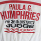 Vintage Paula G. Humphries 36th District Judge T Shirt Mens Medium from propervintagecanada