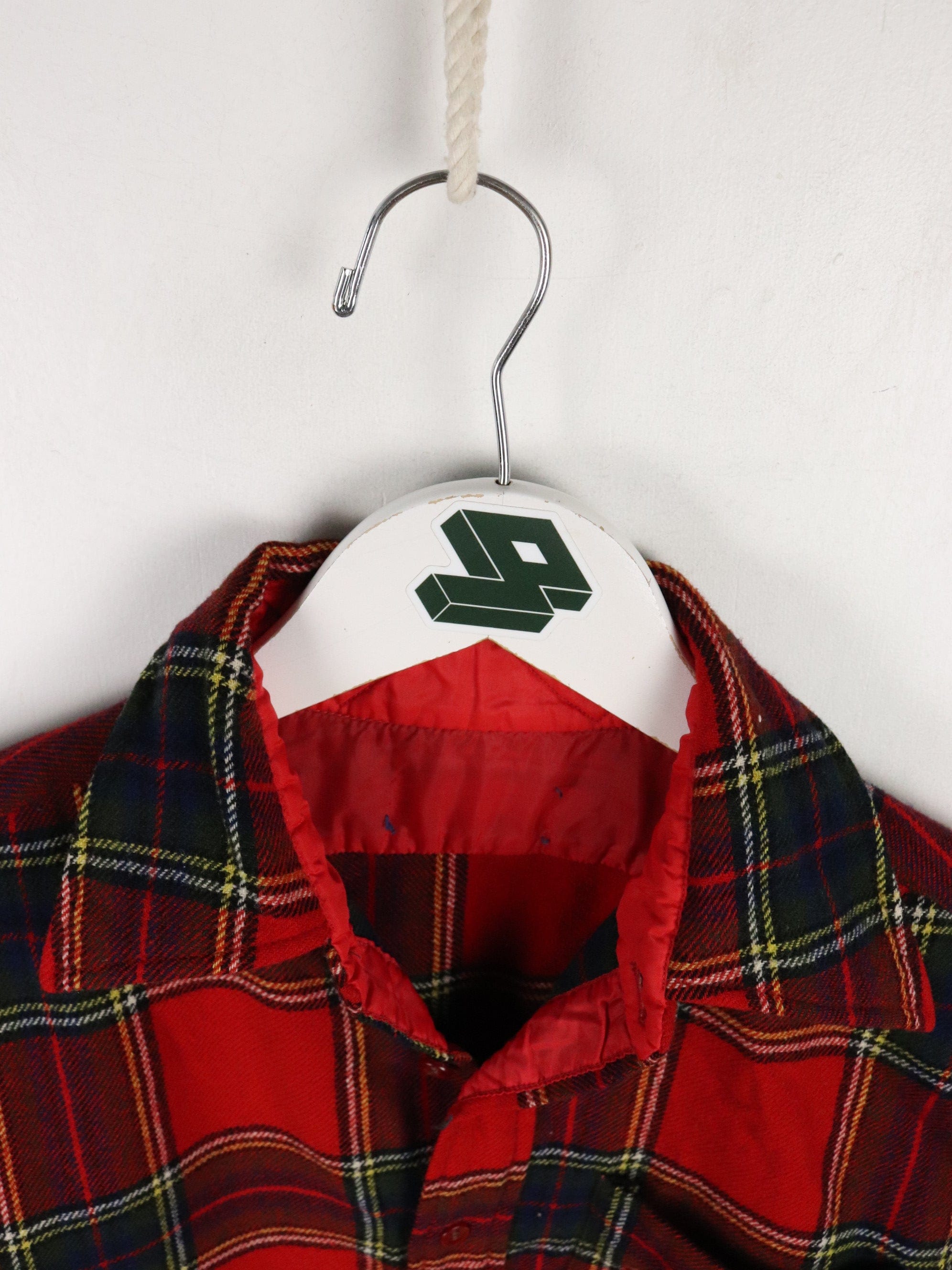 Vintage Pendleton Shirt Mens Small Red Wool Flannel – Proper Vintage
