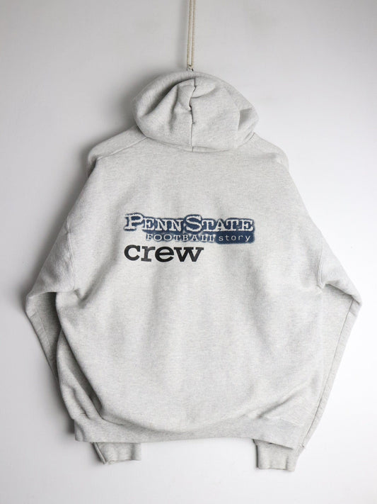 Vintage Penn State Football Story Sweatshirt Mens XL Grey Hoodie