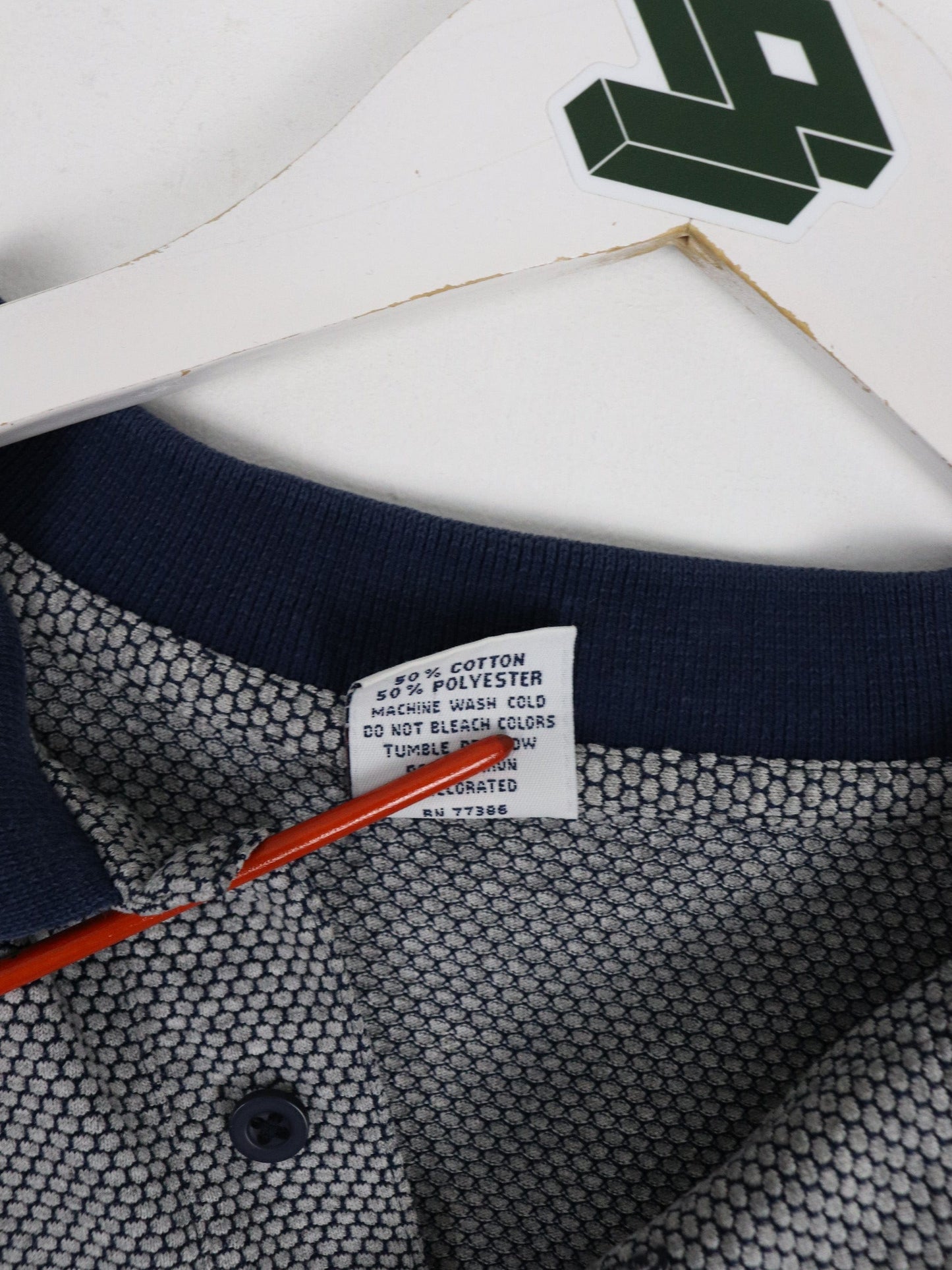 Vintage Penn State Nittany Lions Polo Shirt Mens Large Grey College