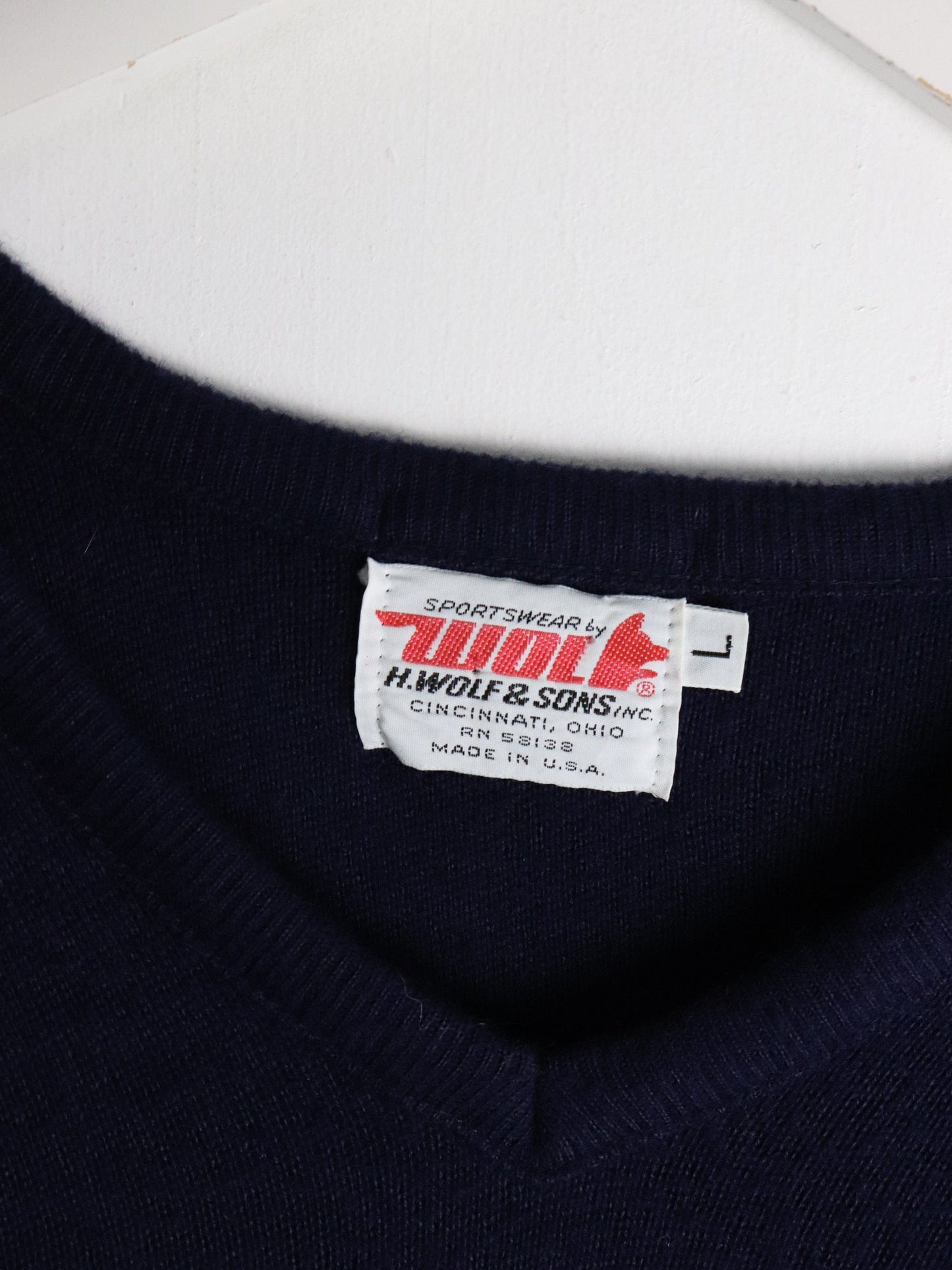 Vintage Penn State Nittany Lions Sweater Mens Large Blue College Knit from propervintagecanada