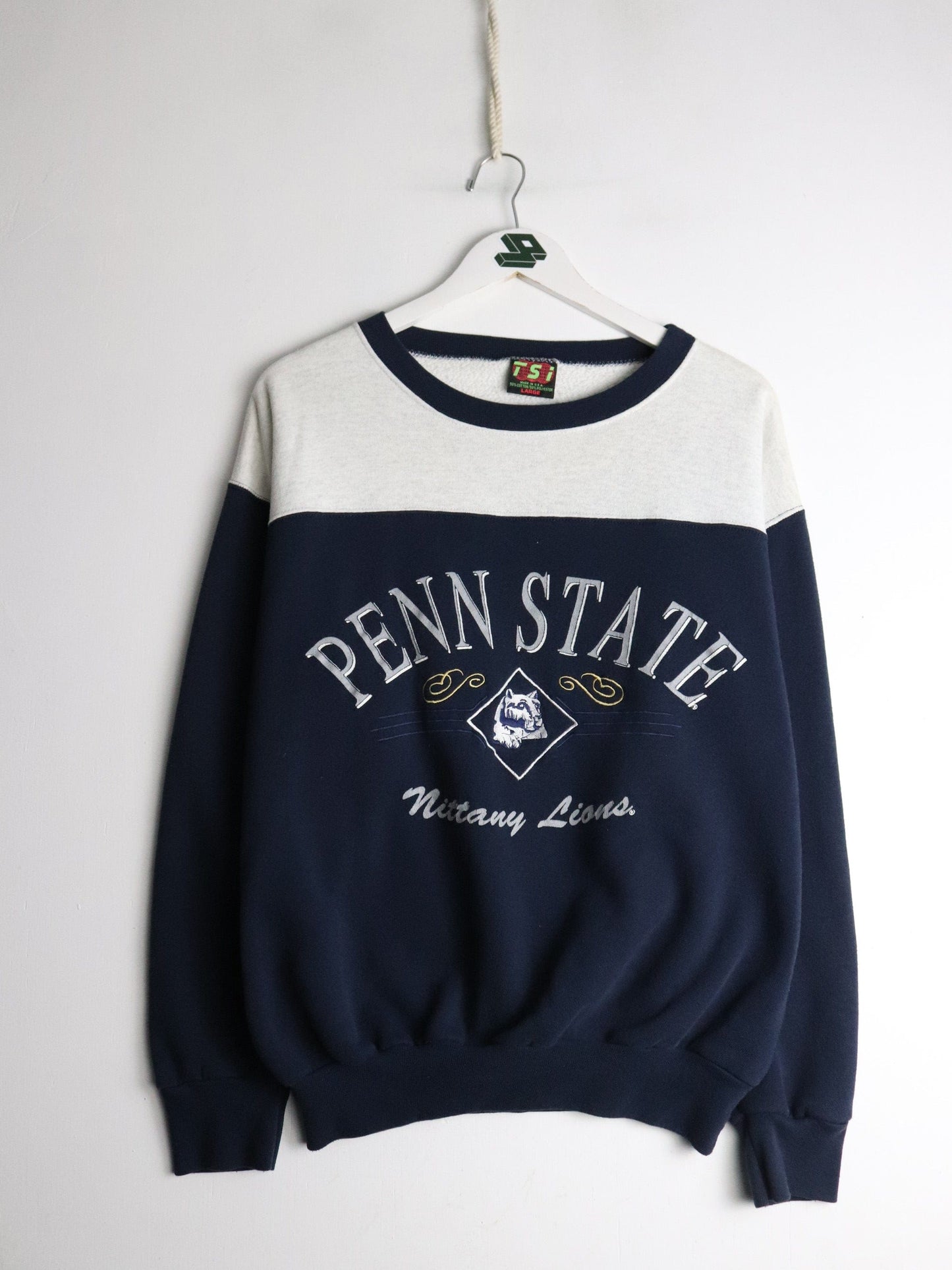 Vintage Penn State Nittany Lions Sweatshirt Mens Large Blue