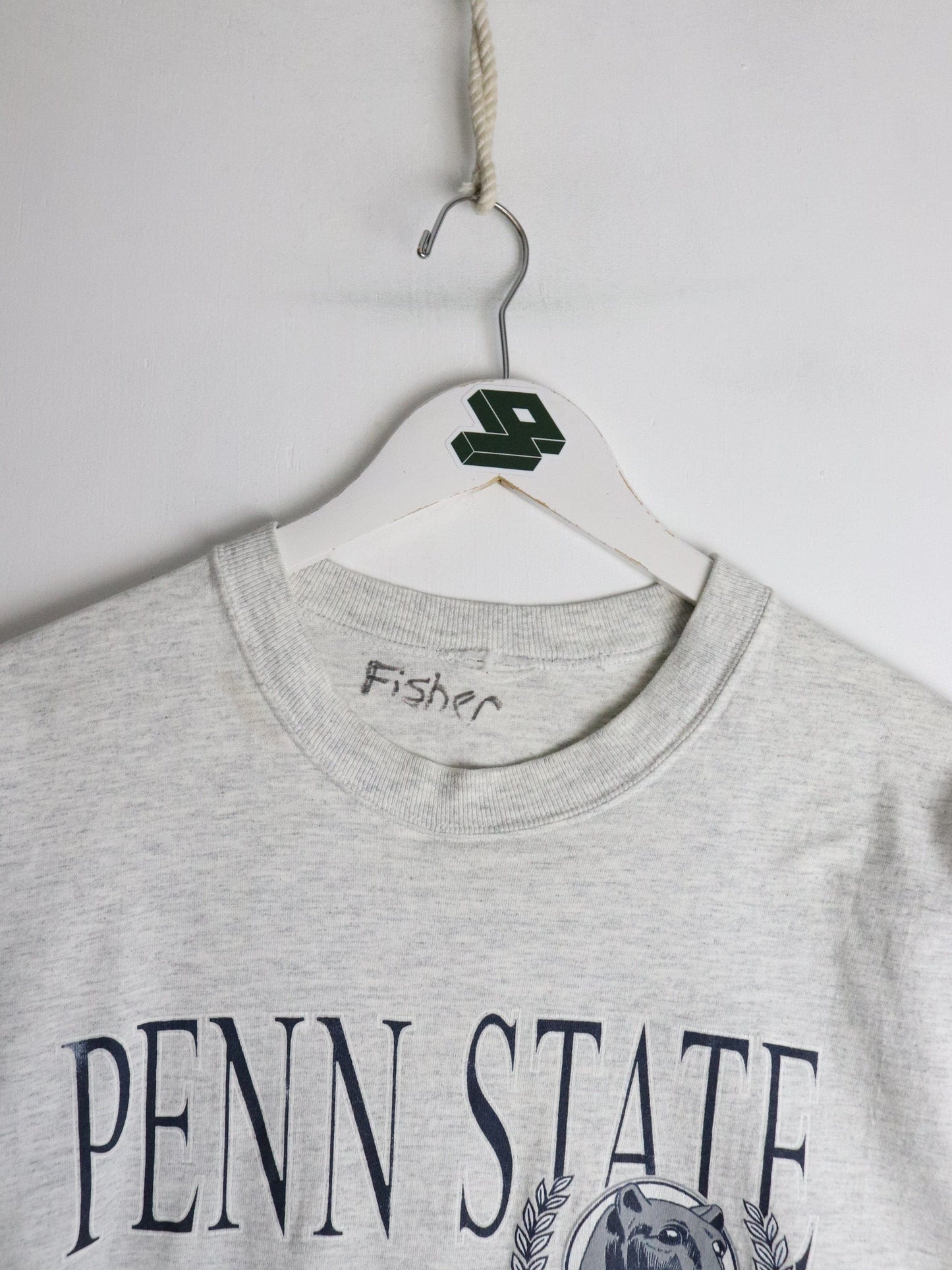 Vintage Penn State Nittany Lions T Shirt Mens Large Grey College
