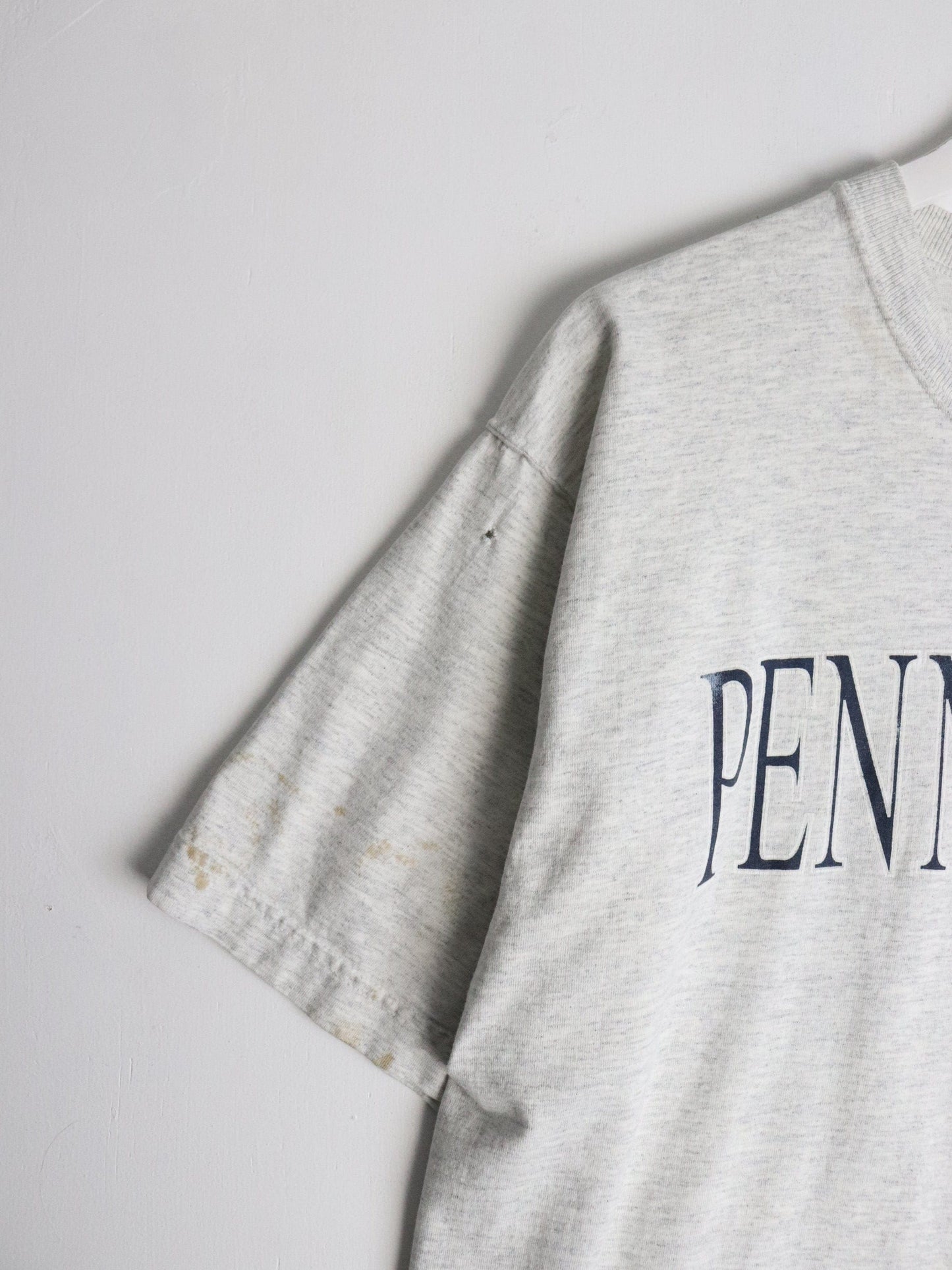 Vintage Penn State Nittany Lions T Shirt Mens Large Grey College