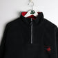 Vintage Perry Ellis Sweater Mens Large Black Fleece from propervintagecanada