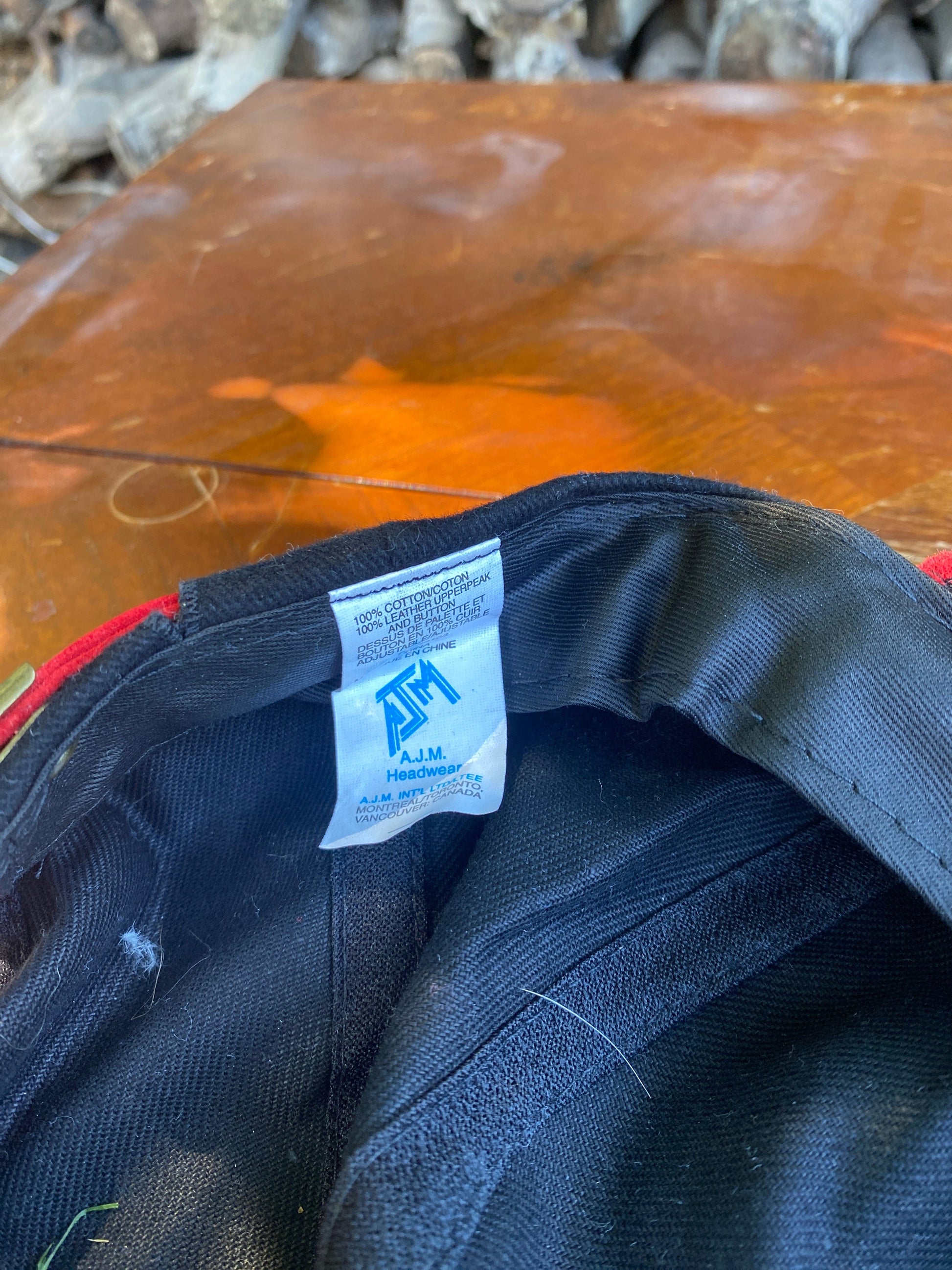 Vintage Petro Canada Hat Adult Black Strap Back