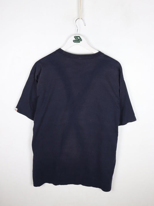 Vintage Phat Farm T Shirt Mens 2XL Blue Y2K