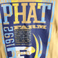 Vintage Phat Farm T Shirt Mens XL Yellow Y2K