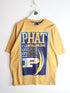 Vintage Phat Farm T Shirt Mens XL Yellow Y2K