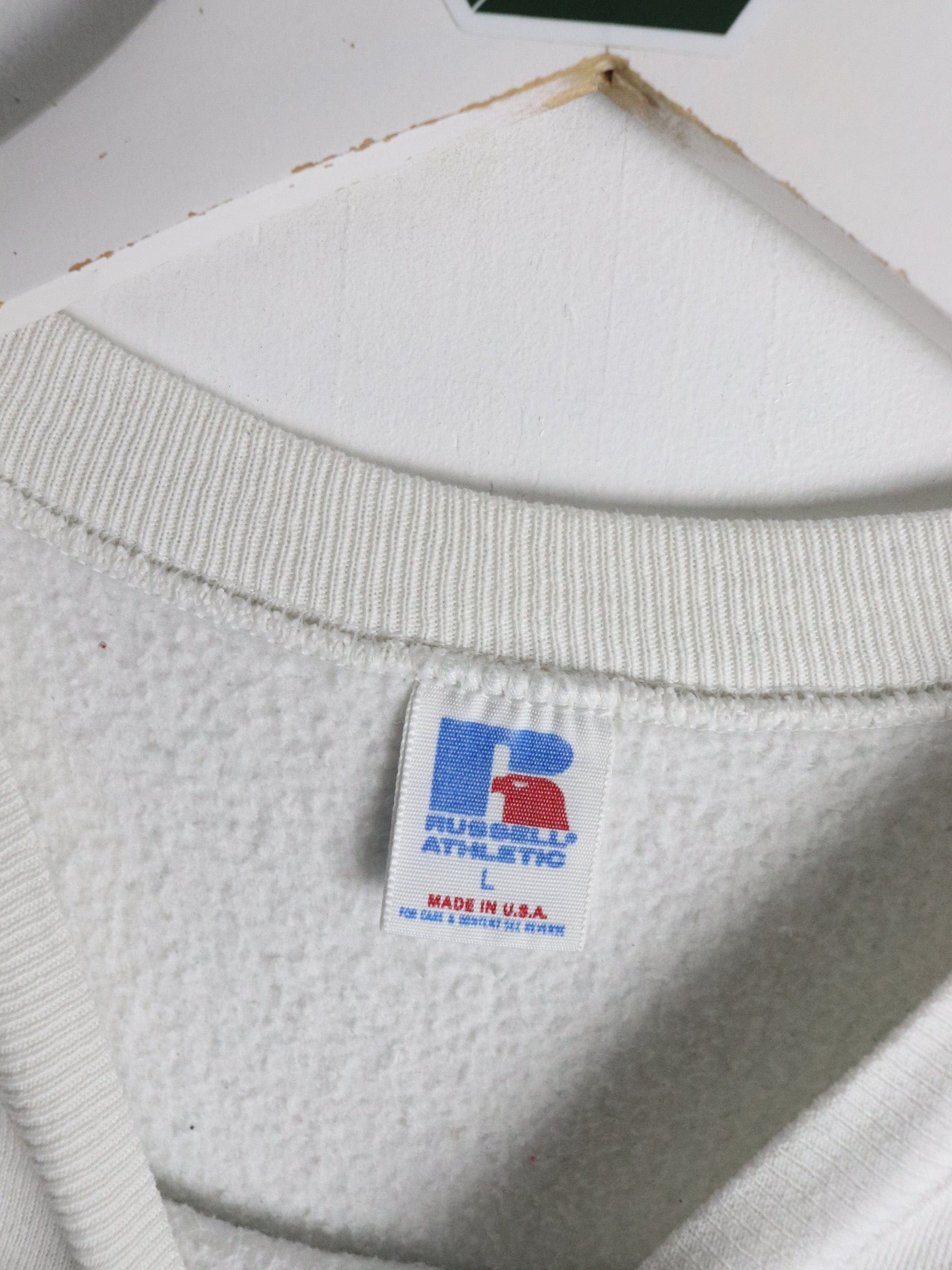 Vintage Philadelphia Flyers Sweatshirt Mens Large White 90s from propervintagecanada