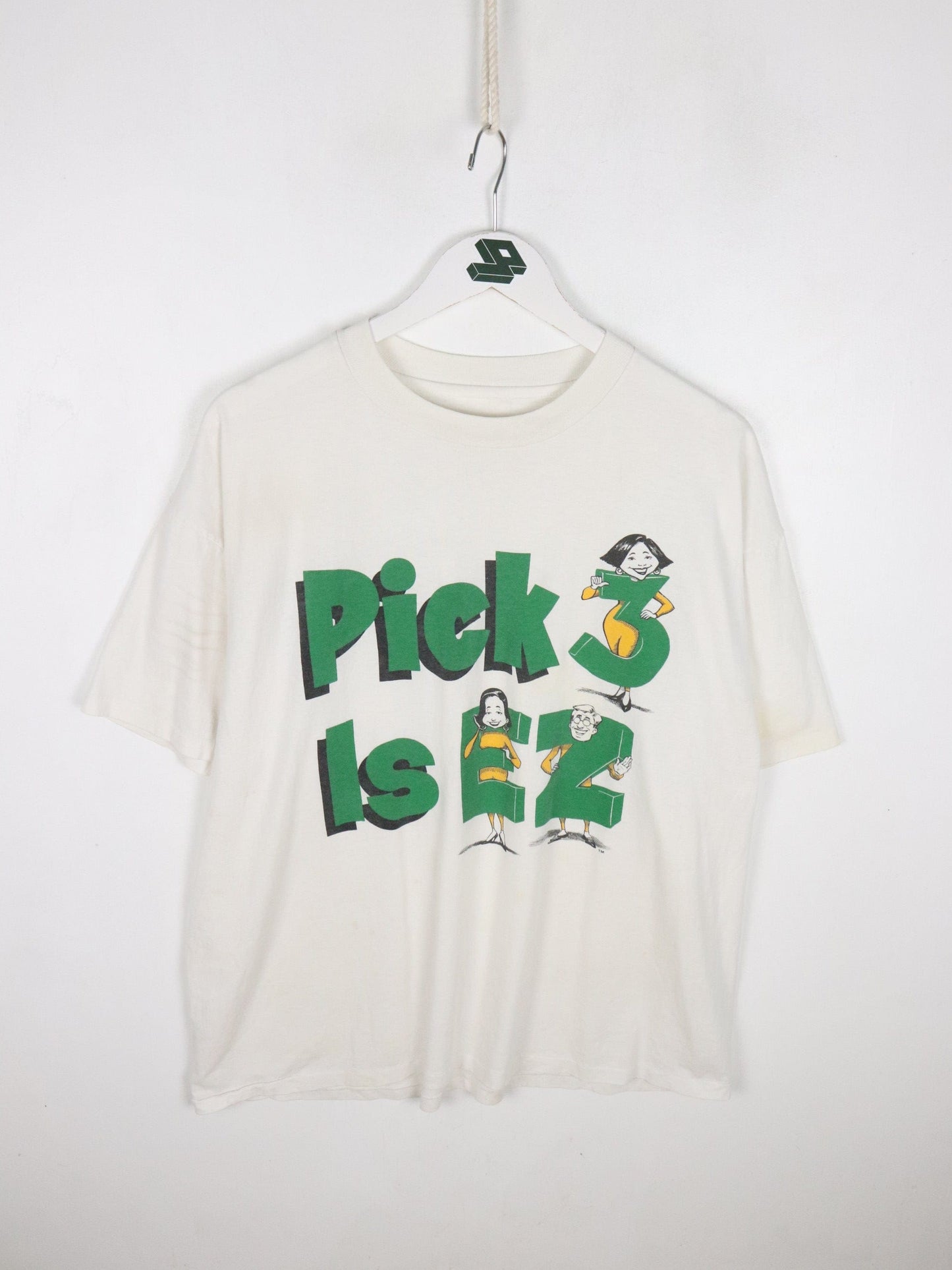 Vintage Pick 3 is EZ T Shirt Mens XL White from propervintagecanada