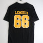Vintage Pittsburgh Penguins T Shirt Mens Large Black Lemieux from propervintagecanada