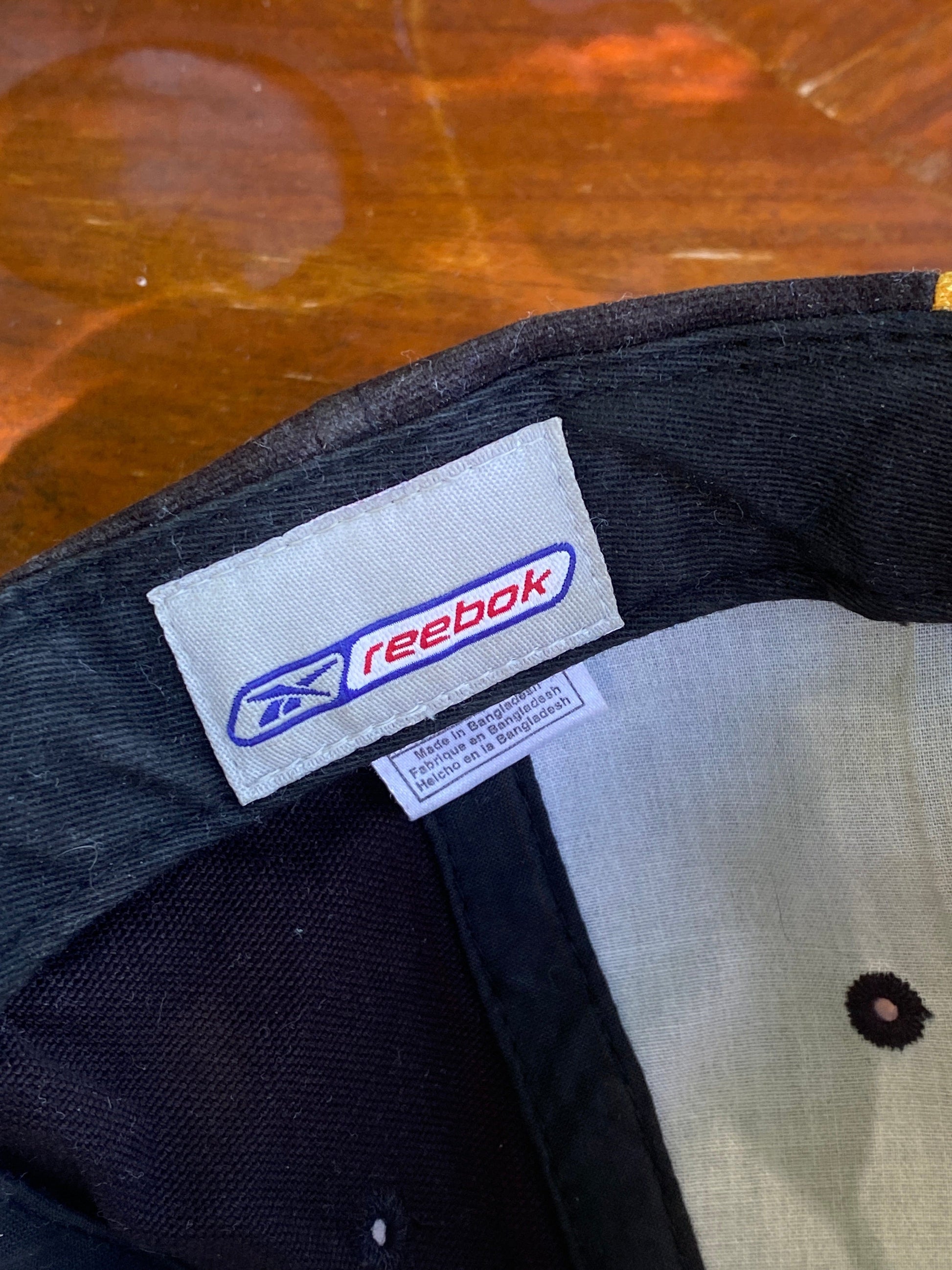 Vintage Pittsburgh Steelers Hat Adult Black Strap Back from propervintagecanada