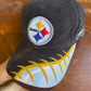 Vintage Pittsburgh Steelers Hat Adult Black Strap Back from propervintagecanada