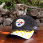 Vintage Pittsburgh Steelers Hat Adult Black Strap Back from propervintagecanada