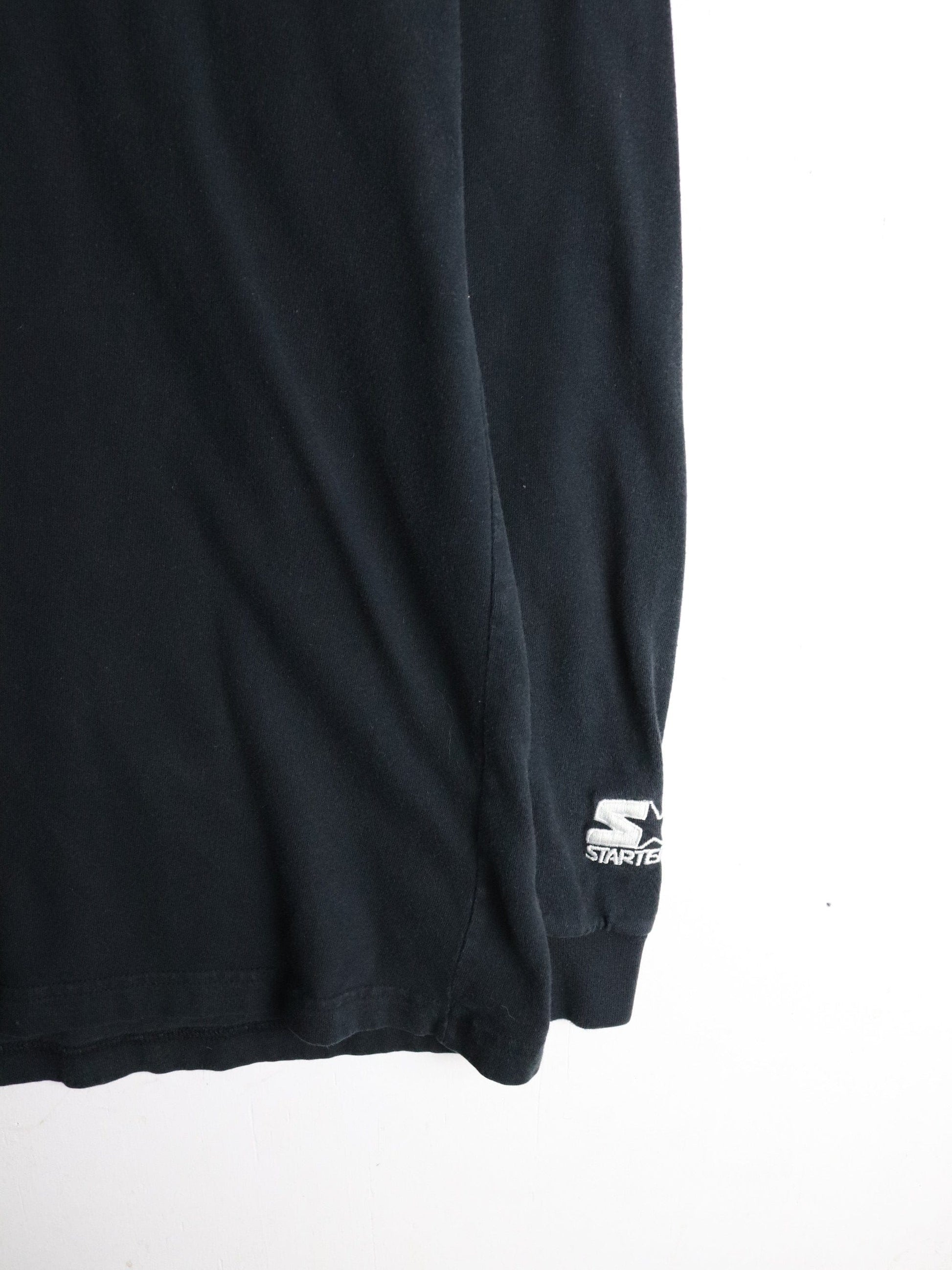 Vintage Pittsburgh Steelers T Shirt Fits Mens Small Black Turtle Neck from propervintagecanada