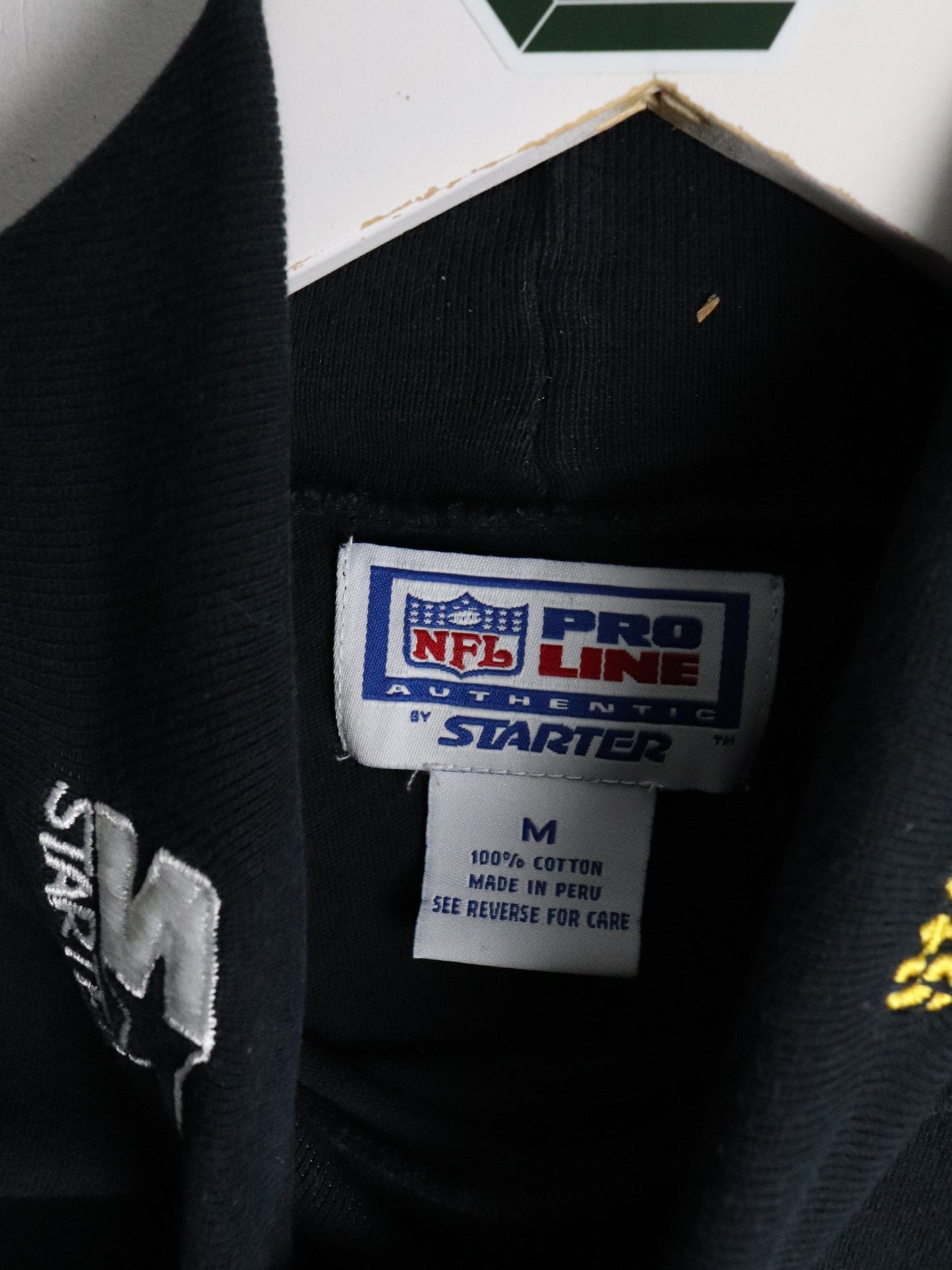 Vintage Pittsburgh Steelers T Shirt Fits Mens Small Black Turtle Neck from propervintagecanada