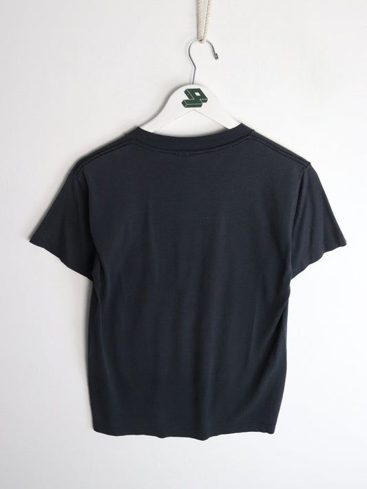 Vintage Pittsburgh Steelers T Shirt Mens Small Black