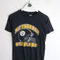Vintage Pittsburgh Steelers T Shirt Mens Small Black from propervintagecanada