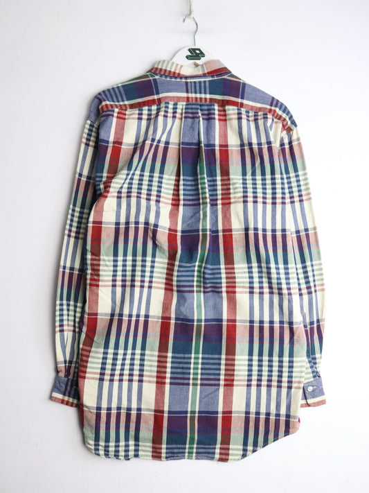 Vintage Polo Ralph Lauren Shirt Fits Mens Medium Blue Button Up