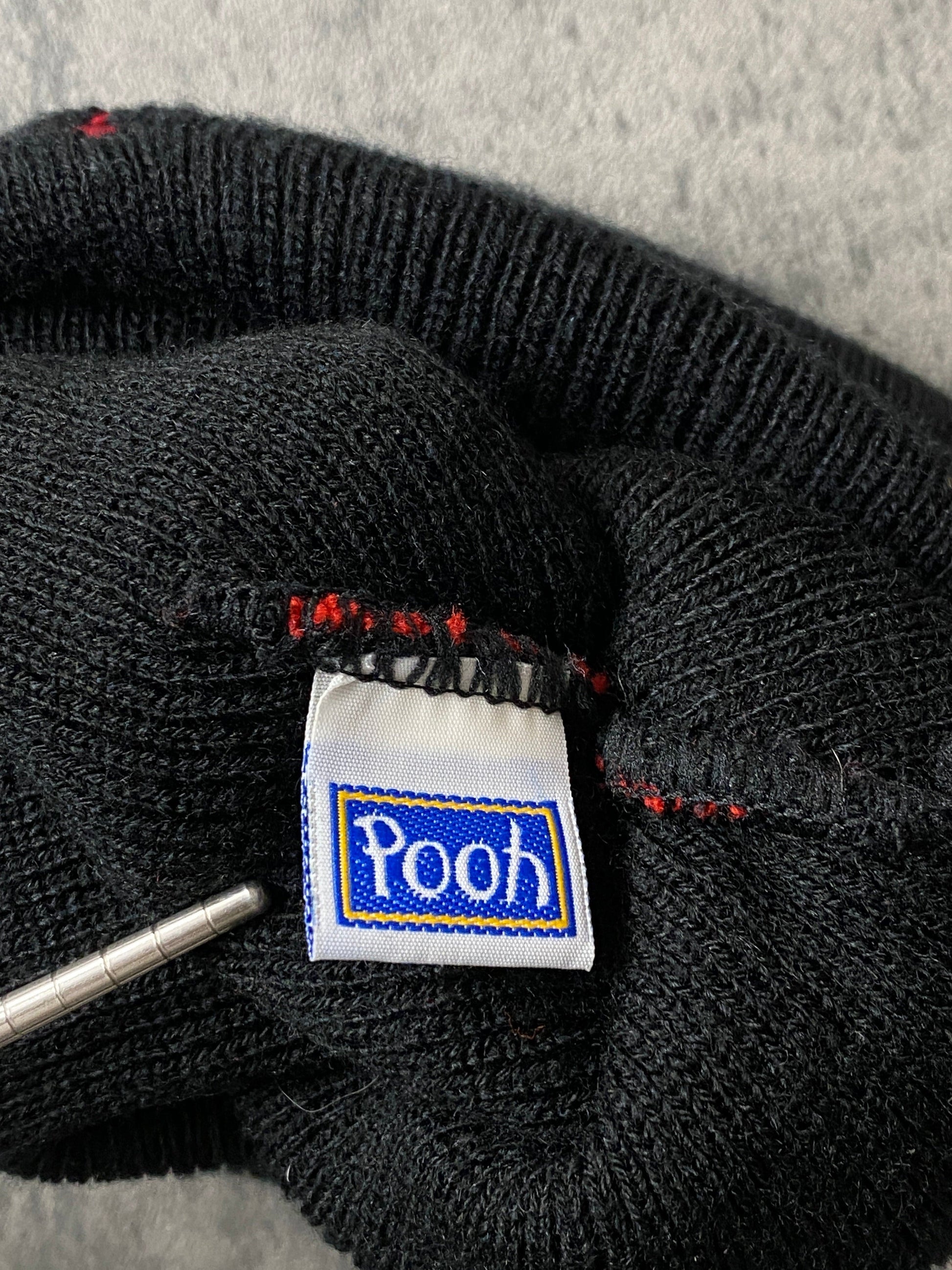 Vintage Pooh Beanie Adult Red Disney from propervintagecanada